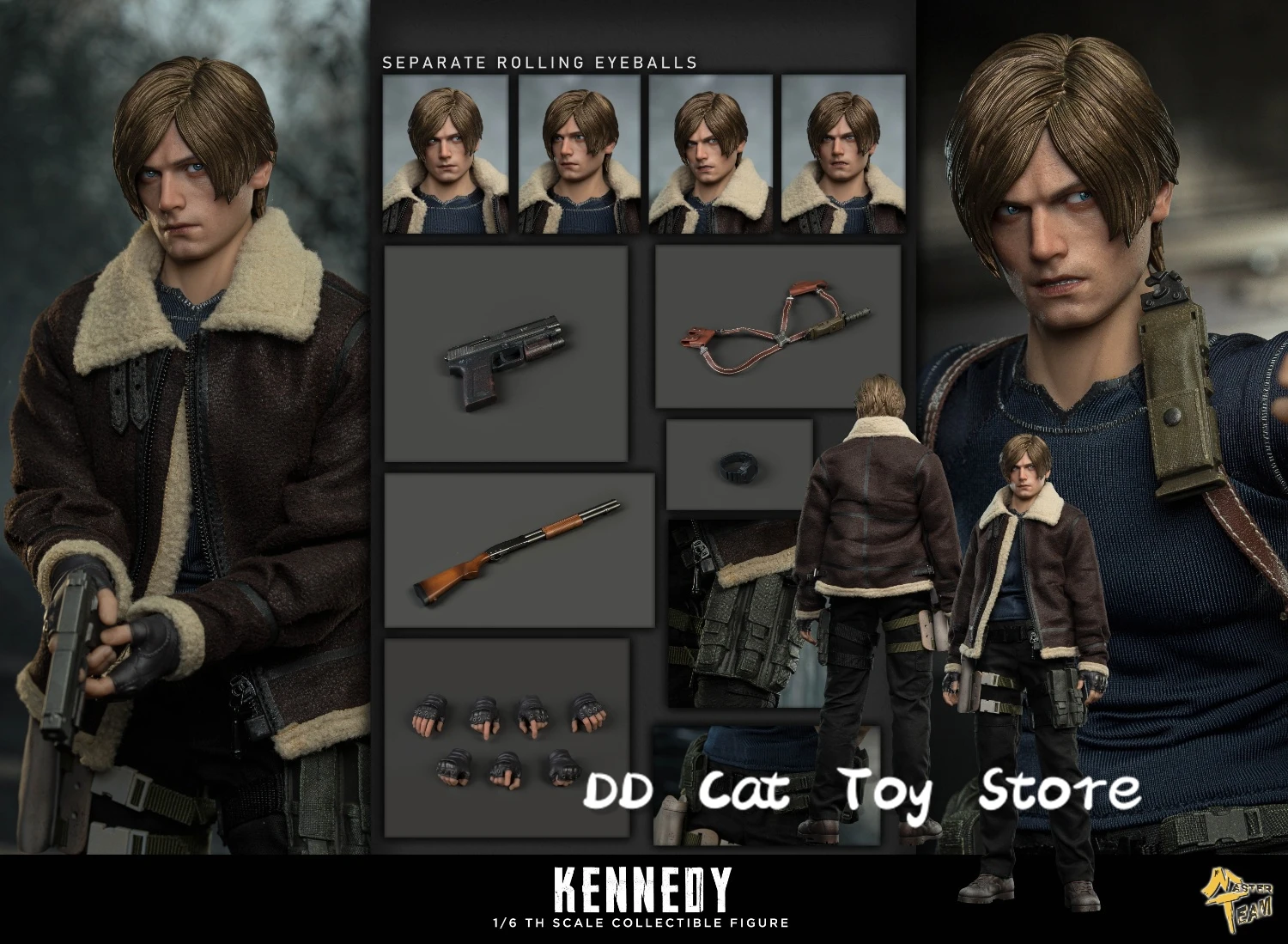 MTTOYS 1/6 バイオハザード　レオン　フィギュア 在庫ありオリジナル MTTOYS 1/6 MT017 バイオハザード レオン