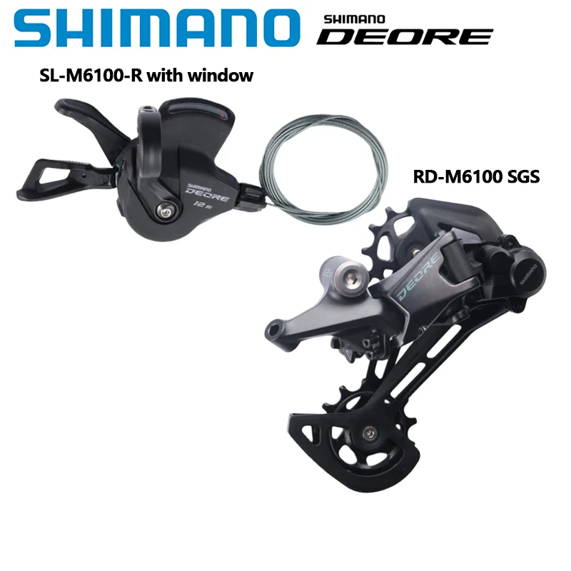 SHIMANO M7100 1x12s Gruppe DEORE SLX XT XTR M6100 M7100 M8100 M9100 12s Schalthebel Schaltwerk 12S Gruppe MTB Mini Set – Detail 1