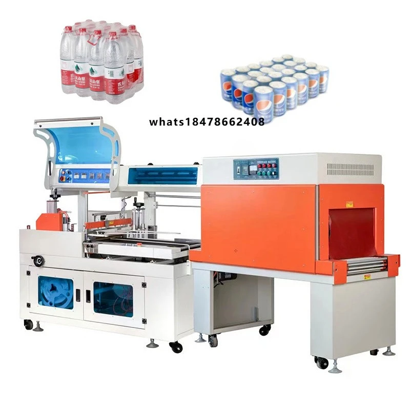 Chicken/ Food /Frozen Pizza  Shrink Wrap Packing Machines/ FQL450+BSN4020C  L Bar Cutting and Shrink Machine