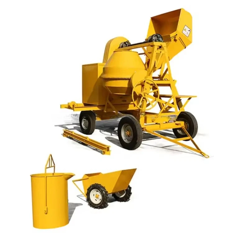 

Auto Concrete Mixer 2 Yard Concrete Mixer 500L diesel Engine