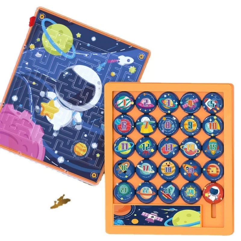 Gioco di liquidazione doganale digitale Huarong Road pensando allo sviluppo di puzzle con piastra scorrevole a doppia faccia giocattolo puzzle labirinto 3D