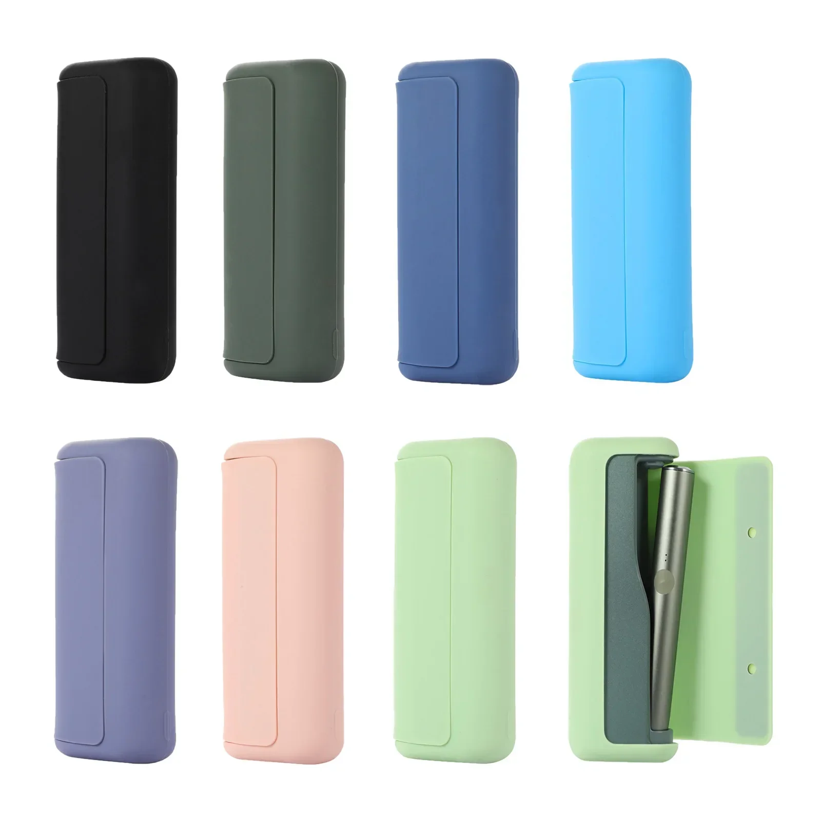 New 7 Colors Magnet Silicone Case for IQOS ILUMA Prime Replaceable E-Cigarettes Holder Pouch Protective for IQOS Accessories