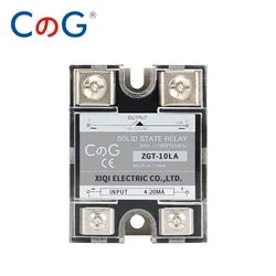 10A 25A LA Single Phase Linear Proportional Controller Input 0-10V OR 4-20mA output 24-230VAC Voltage Type Solid State Relay