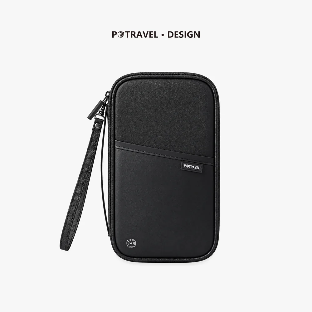 Travel Passport Wallet Holder RFID Blocking - Waterproof Travel Essentials Passport Wallet Cover Case Ticket Document Organizer