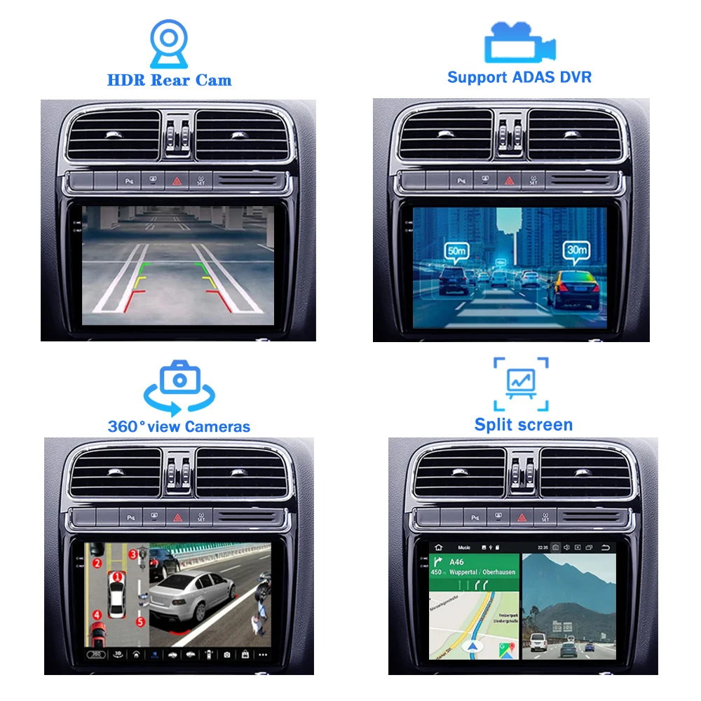 Android14 Per Hyundai i10 III 3 2019 - 2023 LHD Autoradio Carplay Navigazione GPS Lettore video multimediale WIFI 4G Unità principale QLED