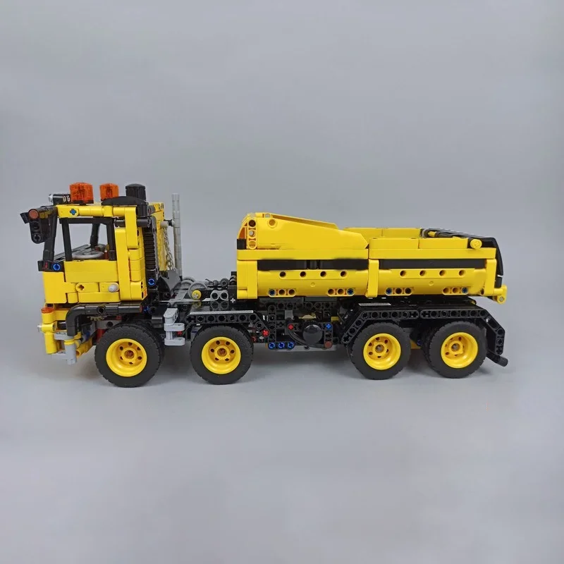 1247pcs MOC Roll off Truck Technical Model Building blocks Construction toys Assemble DIY creative Brick Christmas gifts Kids