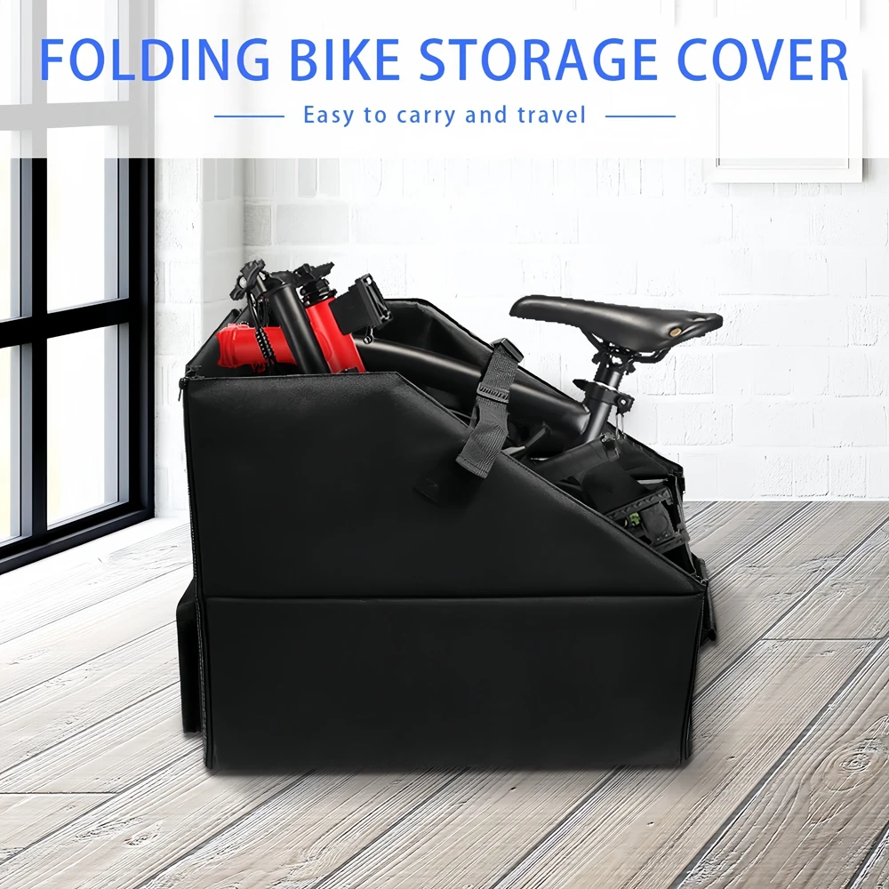 Folding Bicycle Storage Box for Brompton Car Trunk Storage Box Waterproof Car folding storage box