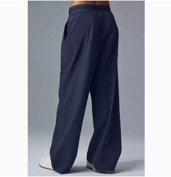 

Женские прямые брюки для йоги с высокой талией | Повседневные спортивные брюки для фитнеса для повседневного ношения