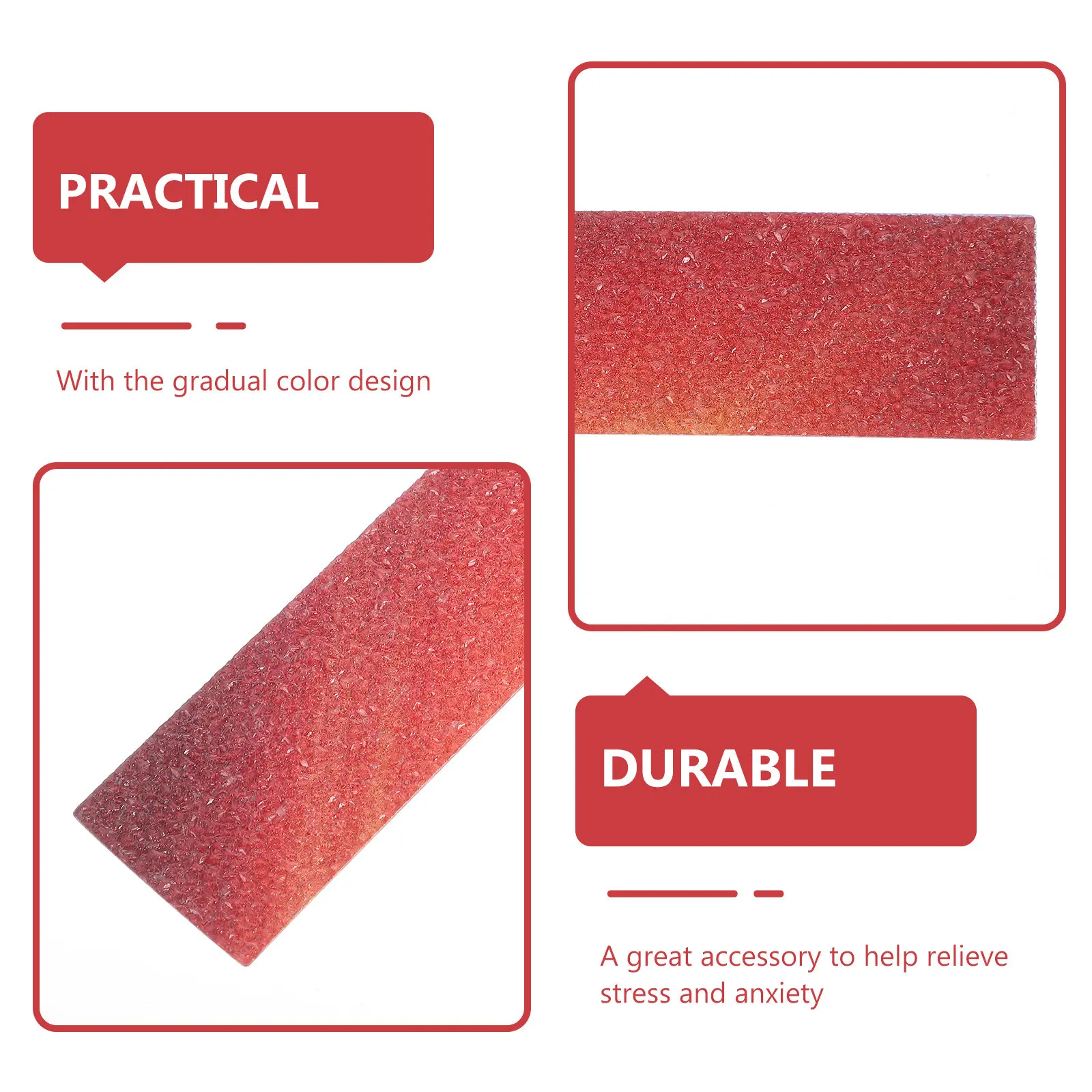 18Pcs Calm Anxiety Sensory Stickers Adhesive Pressure Relief Strips for Adult Stress Reduction Emotional Calm Relaxation