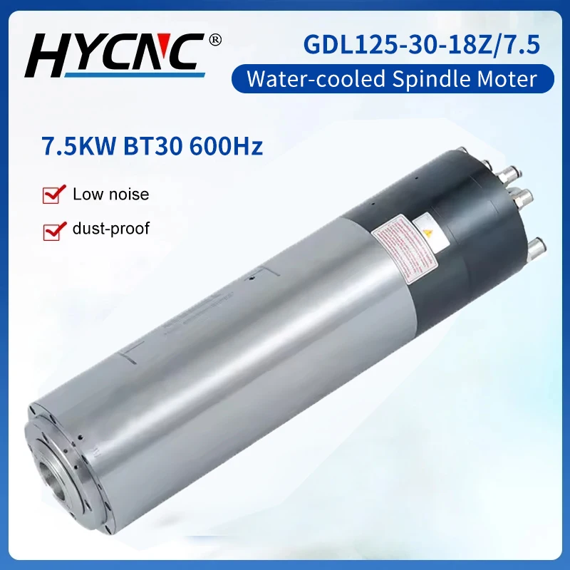 7.5KW ATC CNC Spindle Motor Water Cooled Cooling BT30 18000rpm/24000rpm Spindle for Router Engraving Machine