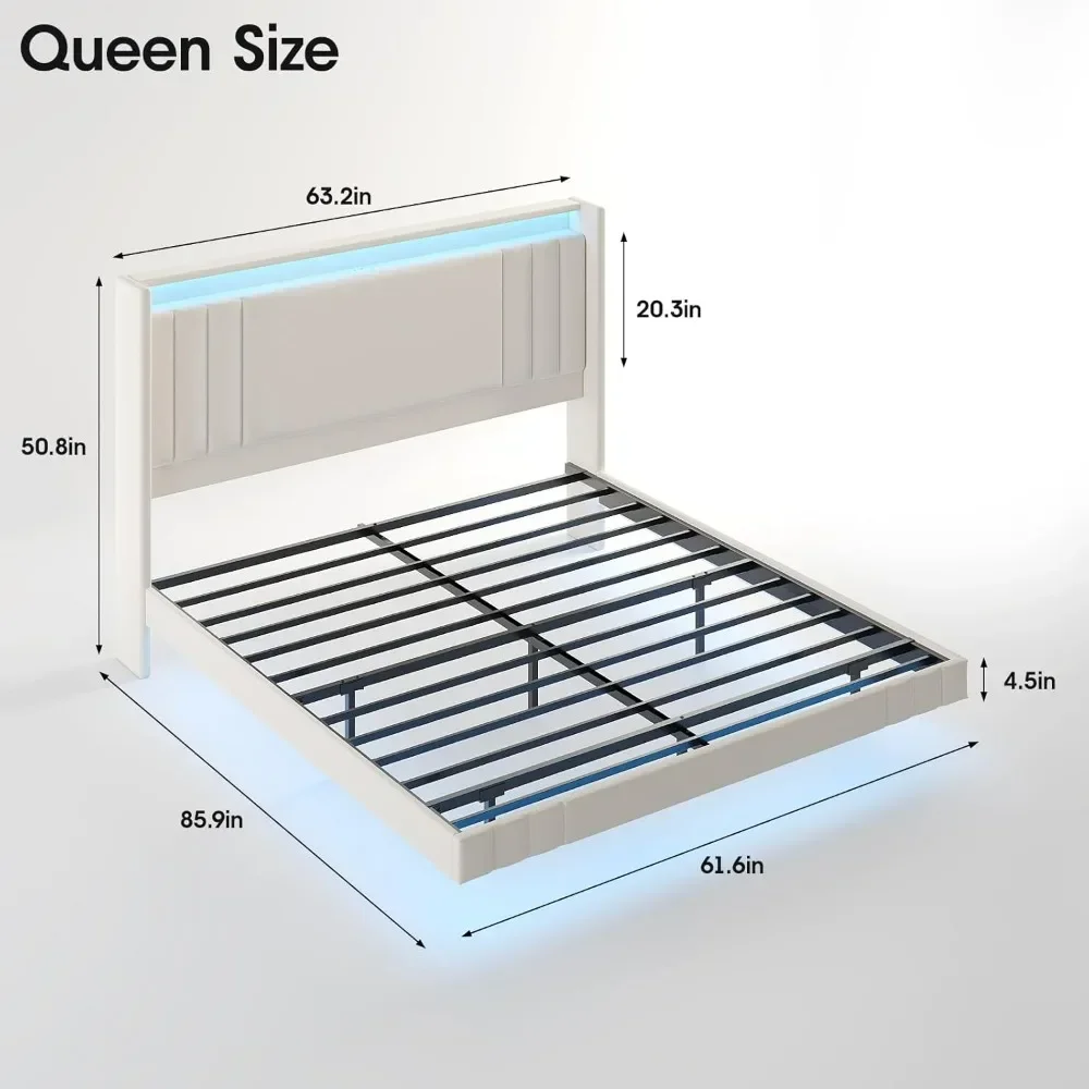 Floating Bed Frame, 50.8