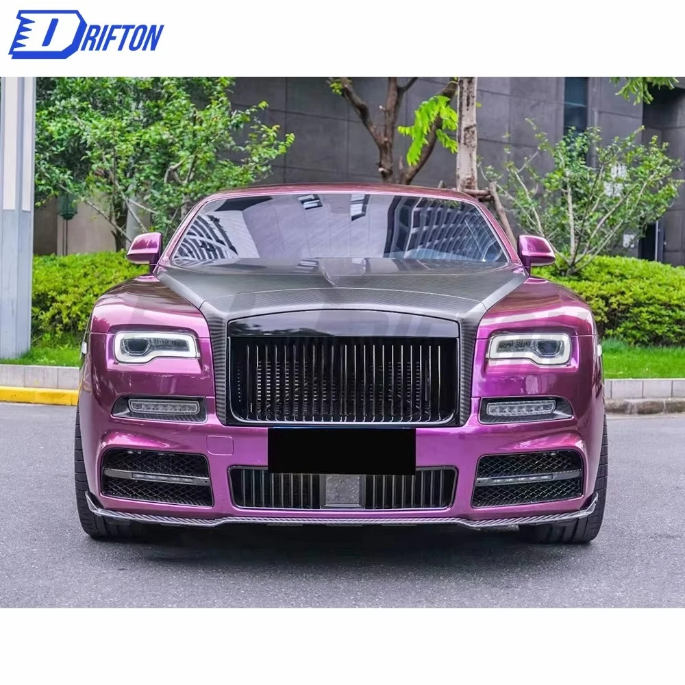 MSY Style Dry Carbon Fiber Hood for Rolls Royce Wraith Engine Bonnet