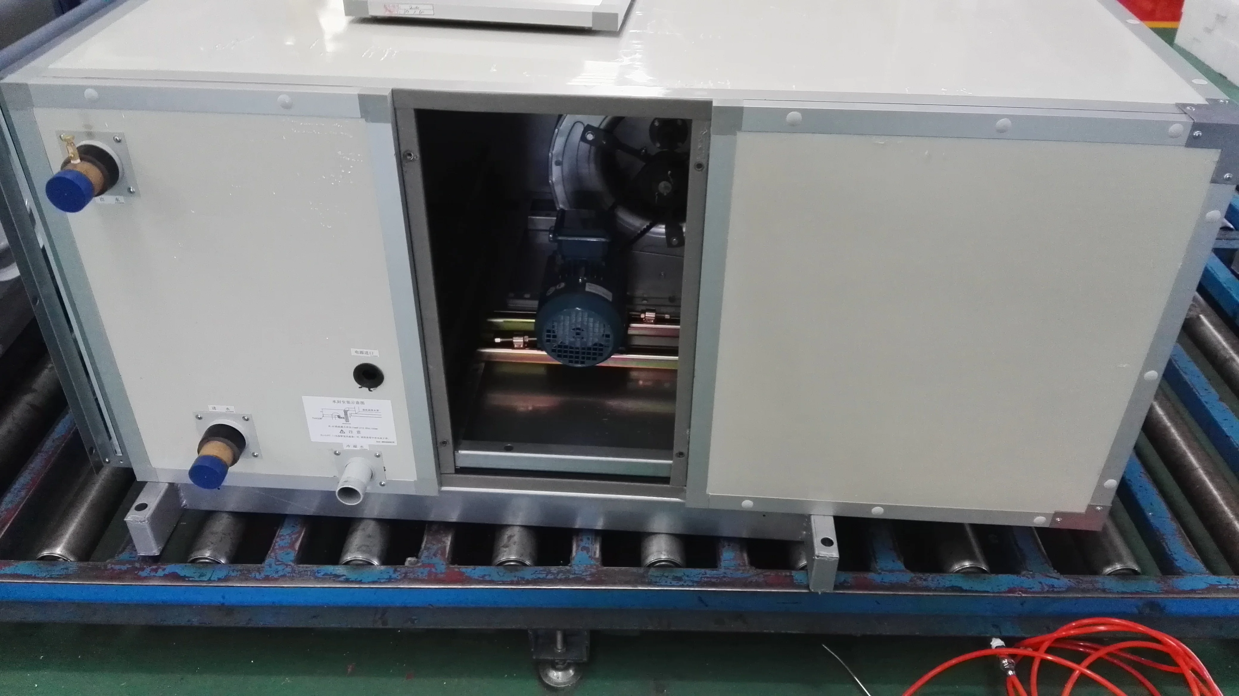 Pacote de ar condicionado central comercial Unidades CA Unidade de manuseio de ar do gabinete HVAC