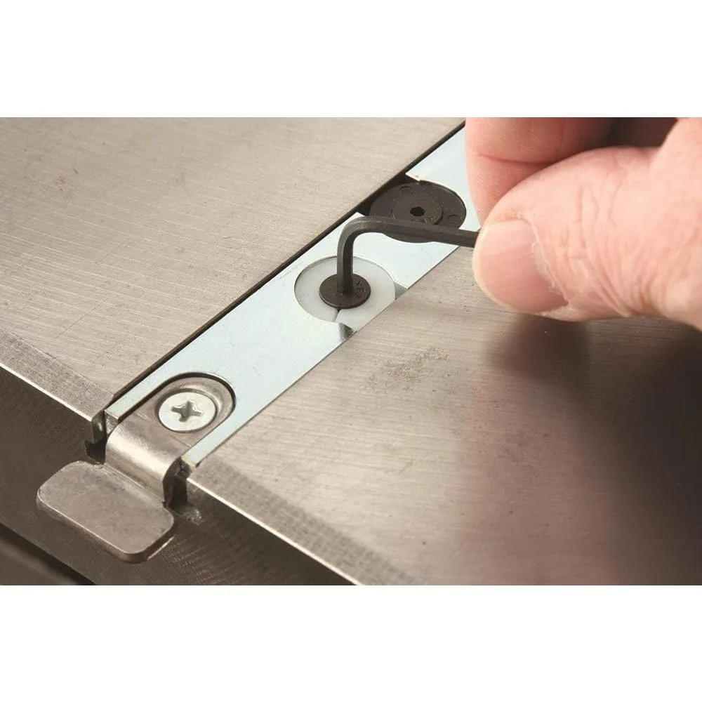 جودة عالية - مقياس ميتري 1000/HD، سياج متداخل يتوسع من 18 بوصة إلى 31 بوصة الطول الإجمالي، 21 بوصة طول × 7.8 بوصة عرض #5