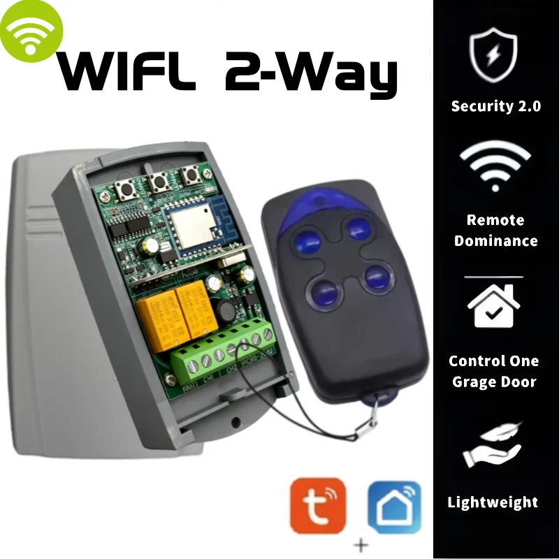 Tuya WIFL приемник открывания гаражных