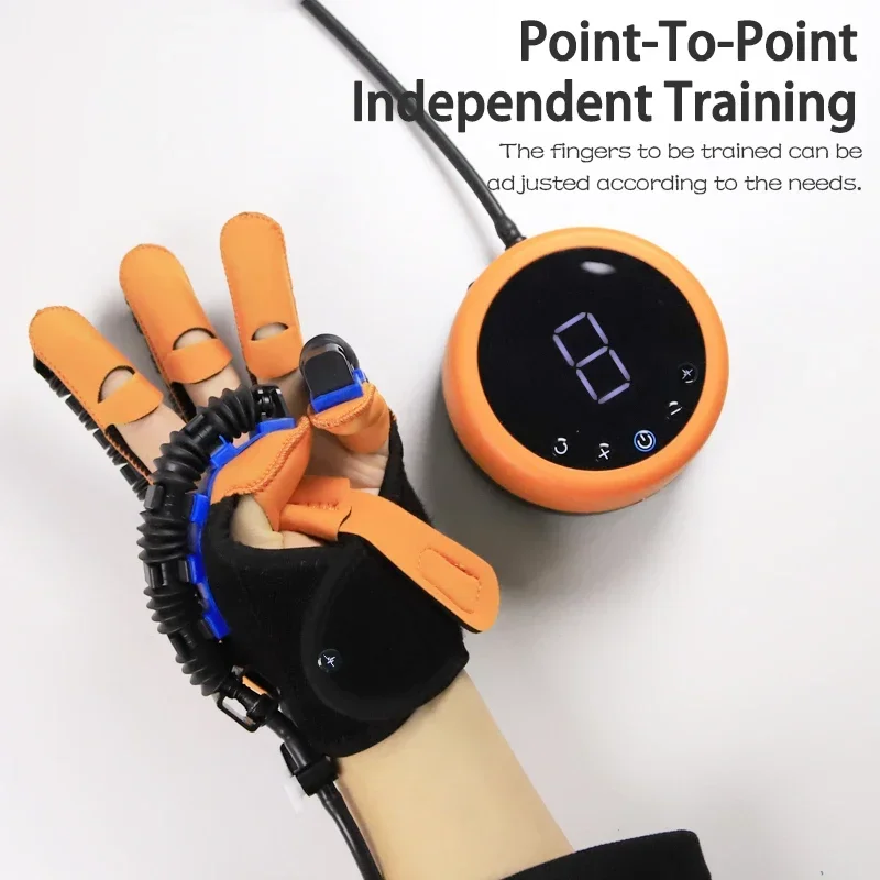 Sarung Tangan Robot Rehabilitasi Latihan Jari Tangan Berolahraga untuk Stroke Hemiplegia Infark Serebral Terapi Tangan Kiri & Kanan