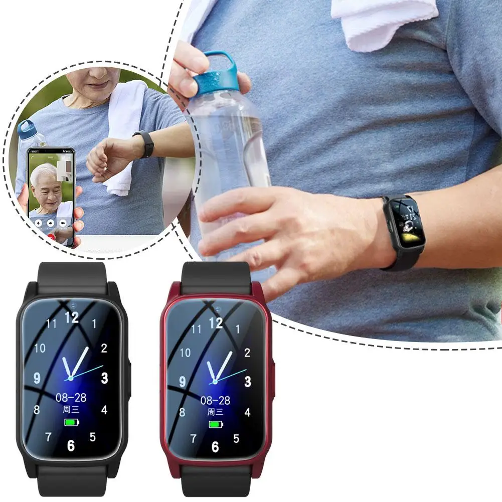 

﻿New Nursing Level Smart Watch For Elderly People GPS Positioning Wristband Anti Lost Tracking Device With Card Insertion