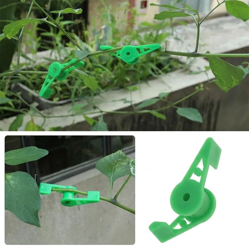 Plant Branches Bender Stem Trainer Clips 360 Degree Adjustable Plant Clips for Low Stress Training Garden Support