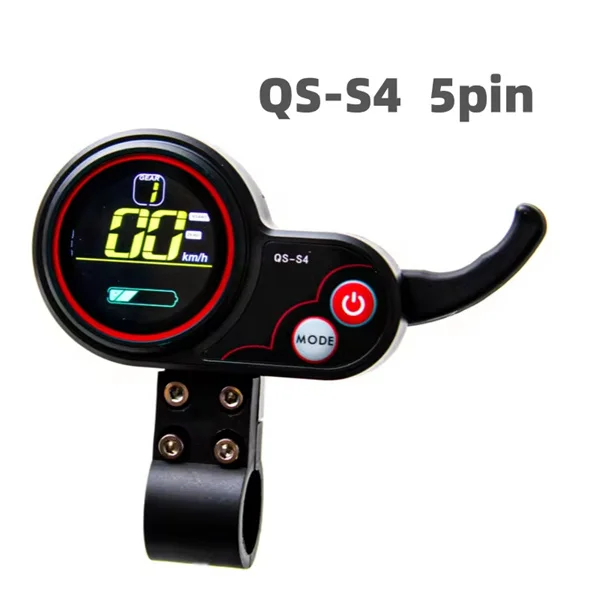 

Factory Direct Sale QSS4 5pin Throttle Accelerate Electric Scooter Parts & Accessories Smart Display Screen for 60v 72v Scooter