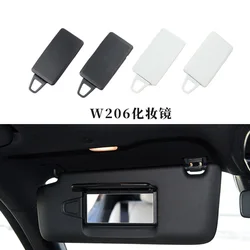 Car Interior Front Sun Shade Visor Makeup Cosmetic Mirror Cover For Mercedes Benz C Class W206 2022-2025 C200 C300