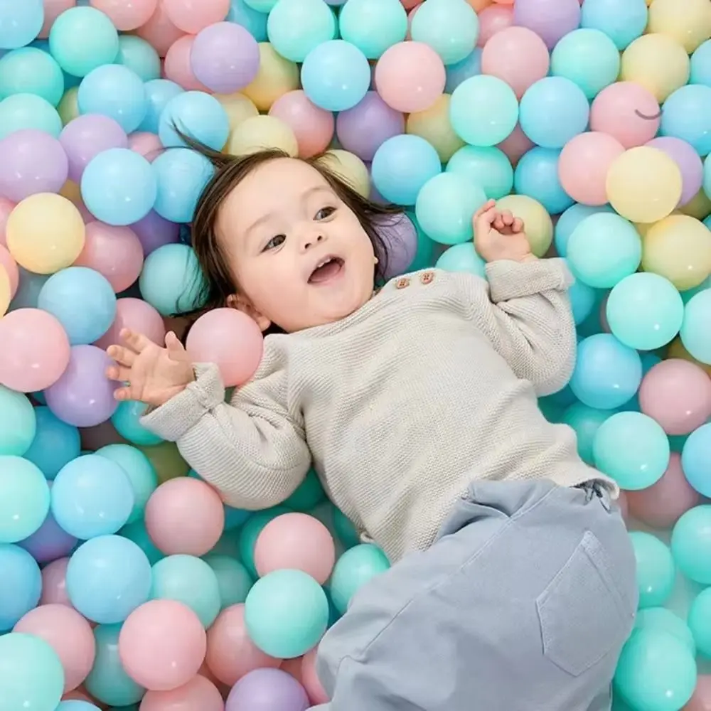 50PCS Kunststoff Verdickt Ozean Ball Interaktive Montessori Dicke Welle Ball Puzzle Bunte Kognitive Ozean Ball Indoor Spielzeug