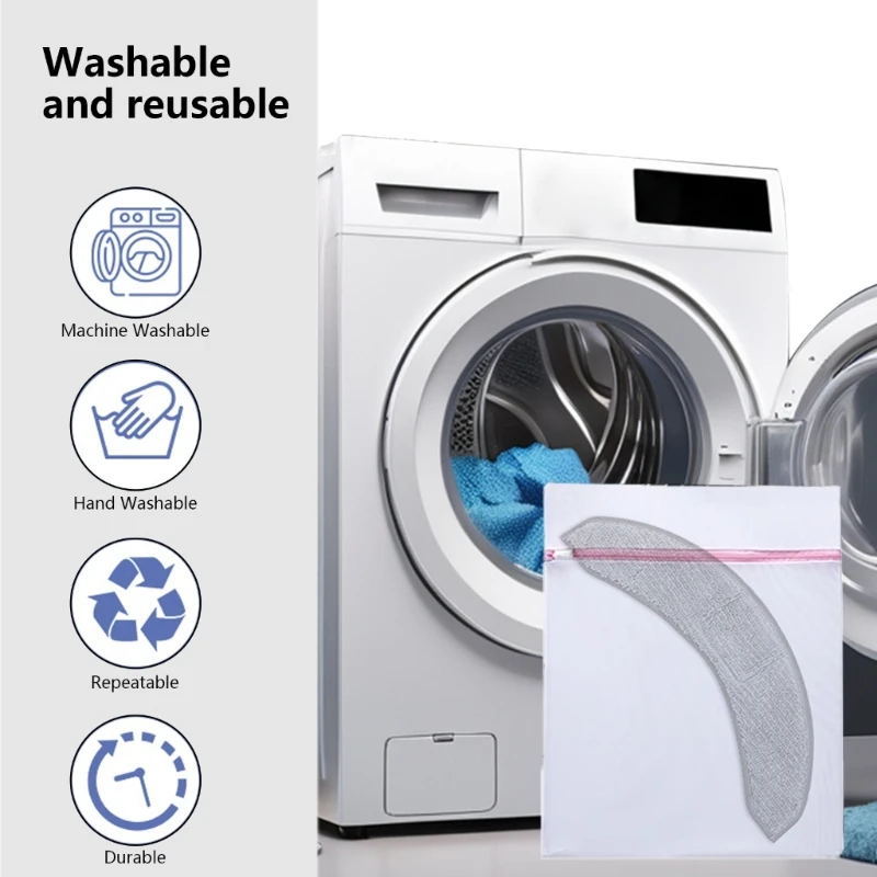 4/6/8Pack Replacement Mop Pads for j7/ j7+/ j9+ Accessories Microfiber Washable 918D