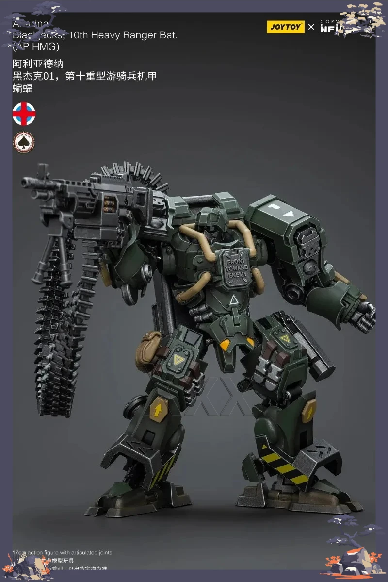 

Фигурки JOYTOY 1/25, аниме-меха, 17 см, модель аниме-фигурки Ариадны Блэкджек, игрушка【В наличии】