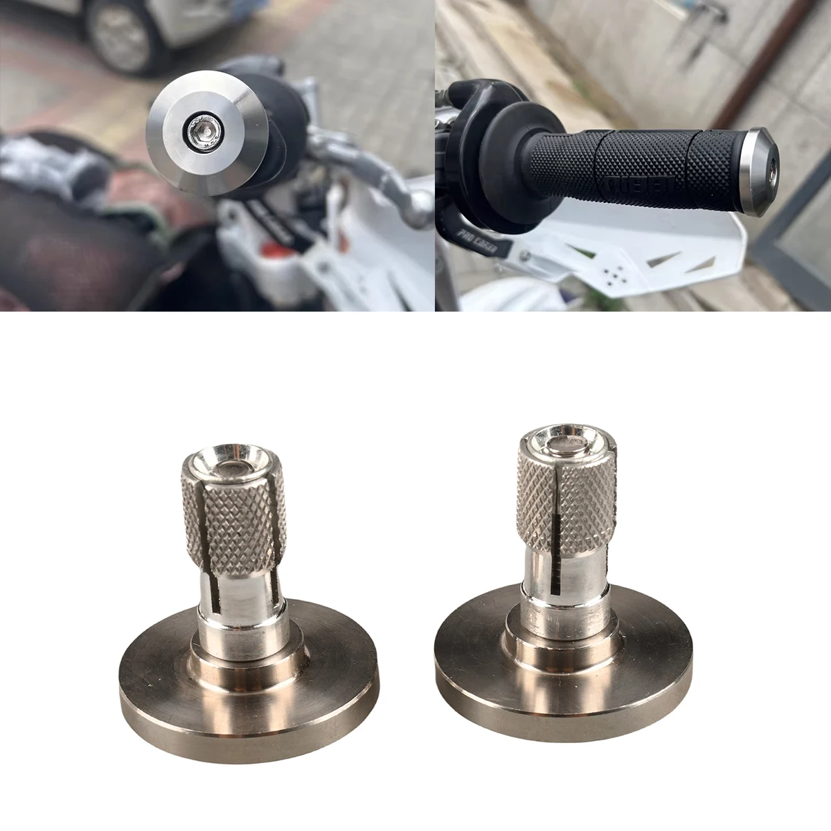 

Motorcycle Part NEW Stainless Steel Expansion Handle End Cap For KTM HUSQVARNA Yamaha Honda Kawasaki Suzuki GasGas Motocross