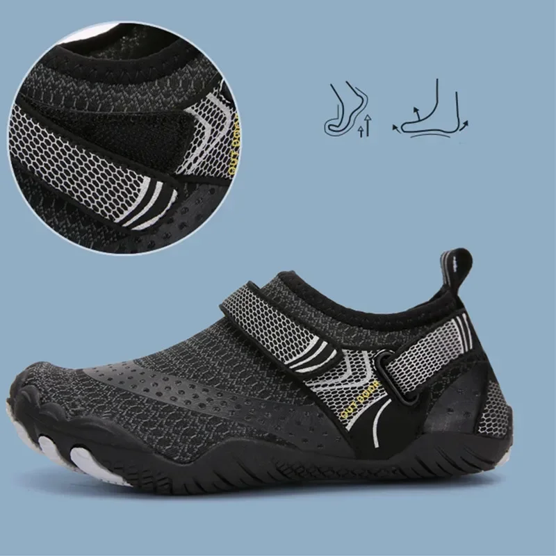 Surfing Beach Aqua Shoe For Children Non Slip Outdoor Quick-Dry Wading Shoe Breathable Upstream Water Shoe Comfortable Barefoot