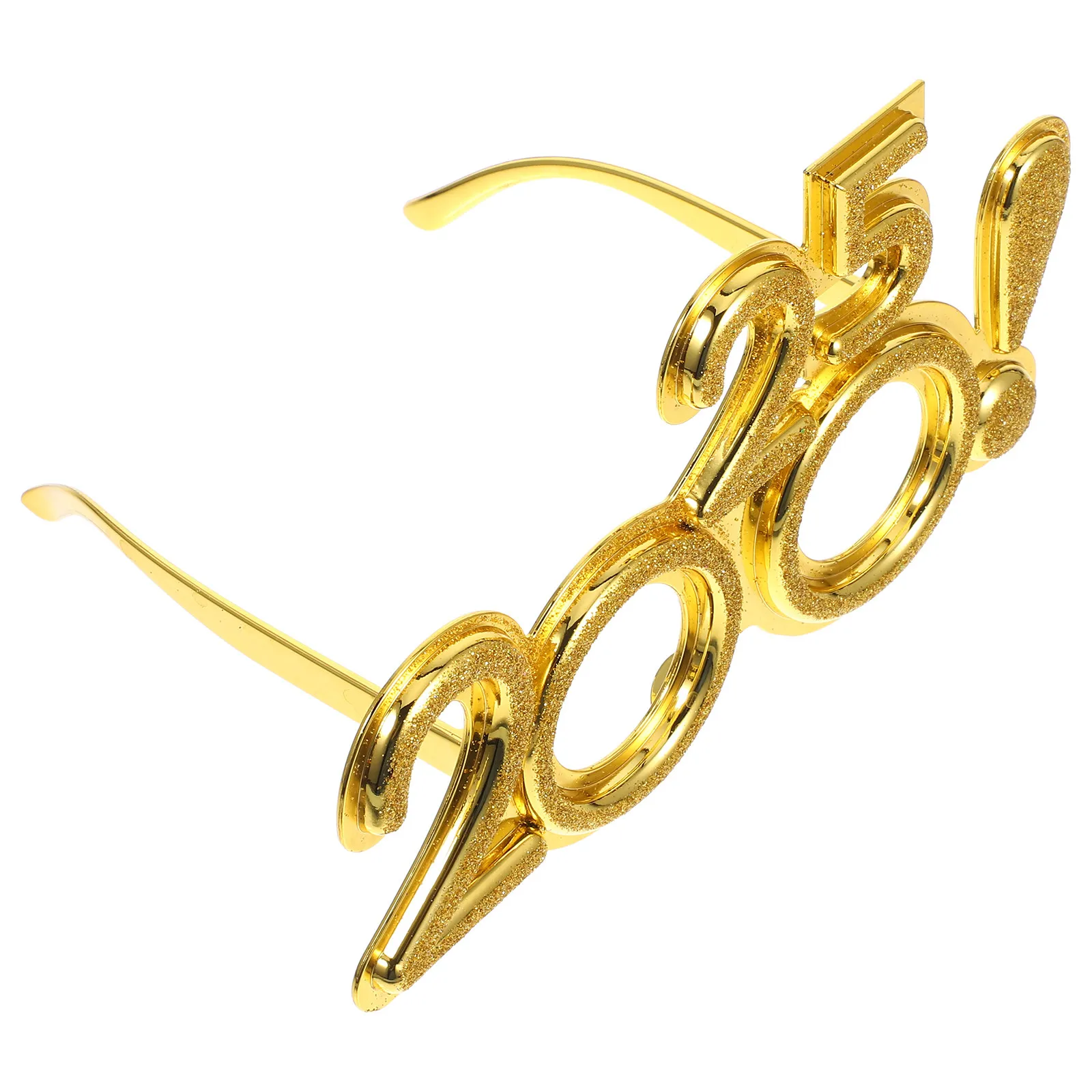 

2025 Eyeglasses Prop New Year Party Eyewear Fun Novelty Glasses Lightweight Pc Frame Standout Look for Theme Parties Photo