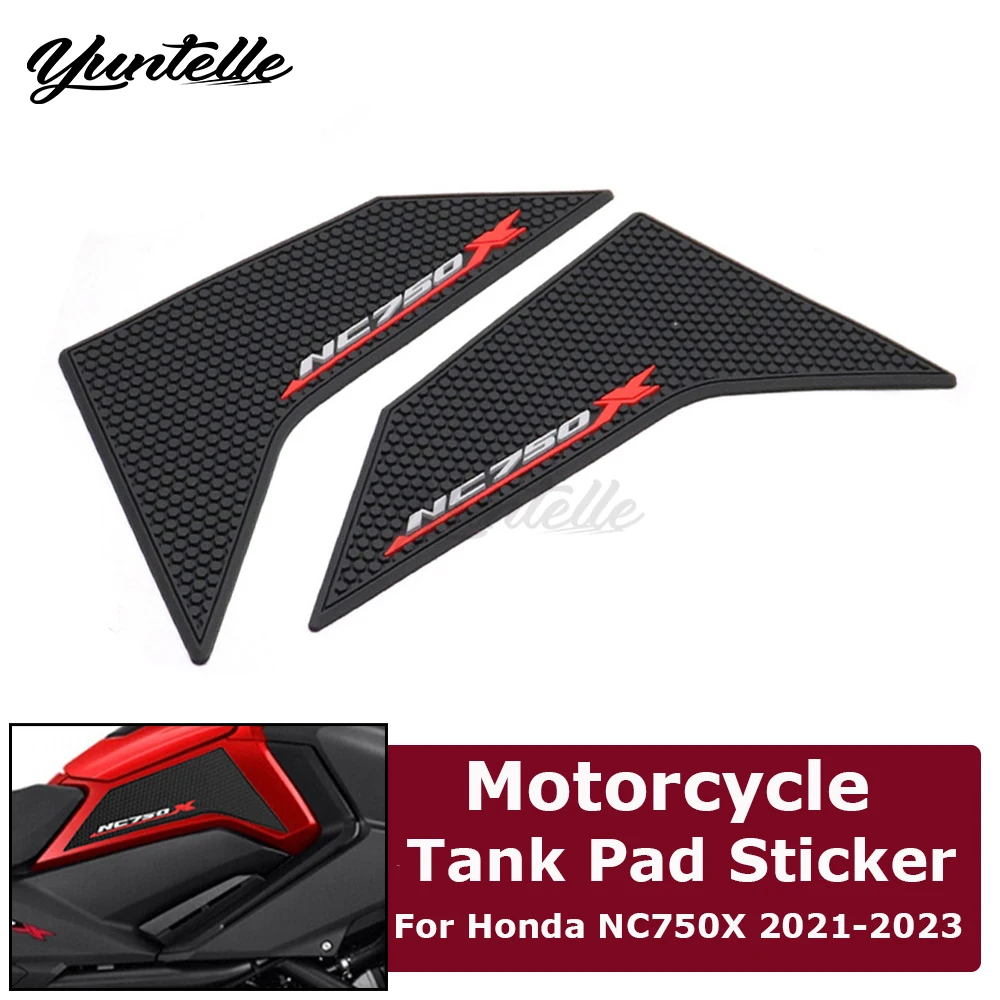 

NC750X Fuel Tank Pad Stickers For Honda NC 750X 2021-2024 2022 2023 Motorcycle Accessories Knee Grip Traction Protective Tankpad