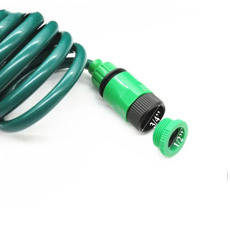 EVA Coil Garden Hose Spring Recoil Garden Water Hose with 3/4