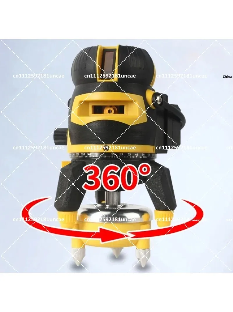 electric-rotating-base-for-laser-level-camera-with-remote-control-1-4-5-8-interfaces-built-in-1200mah-battery