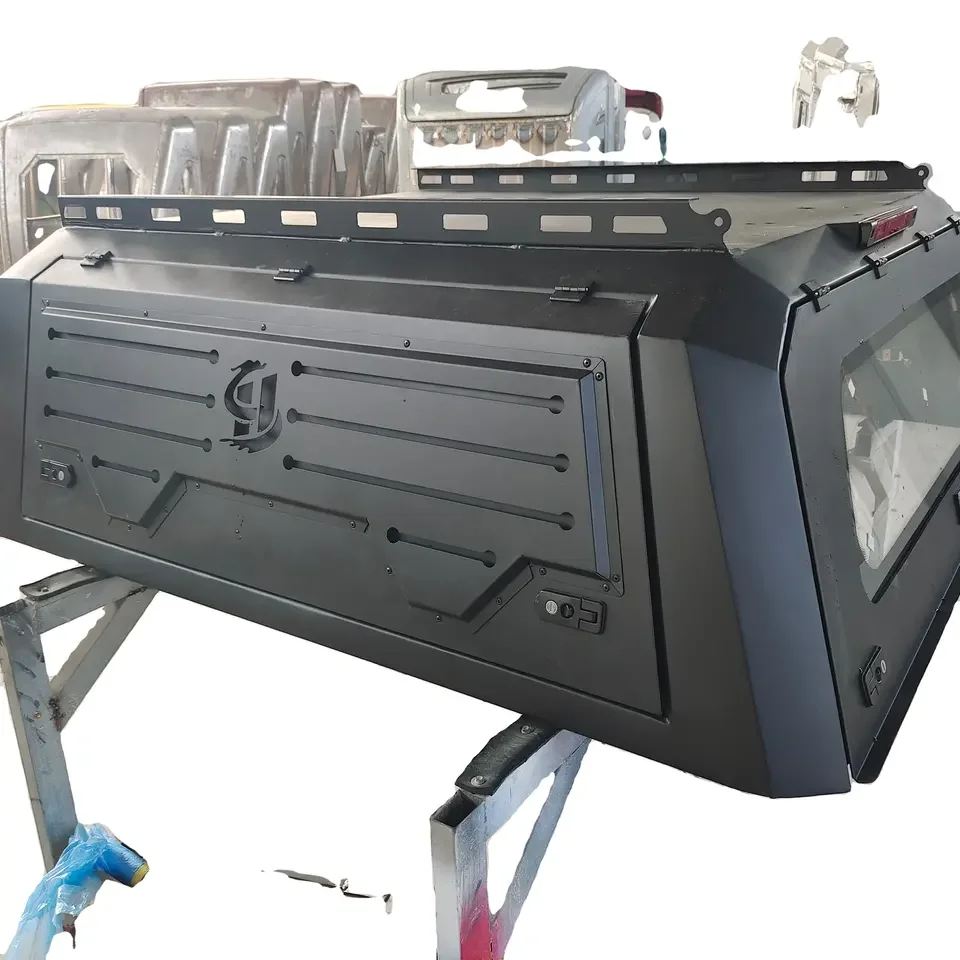 

Steel Pickup Exterior Accessories 4x4 Hard Top Truck Canopy Cover for Ram Hilux Triton Dmax Ranger