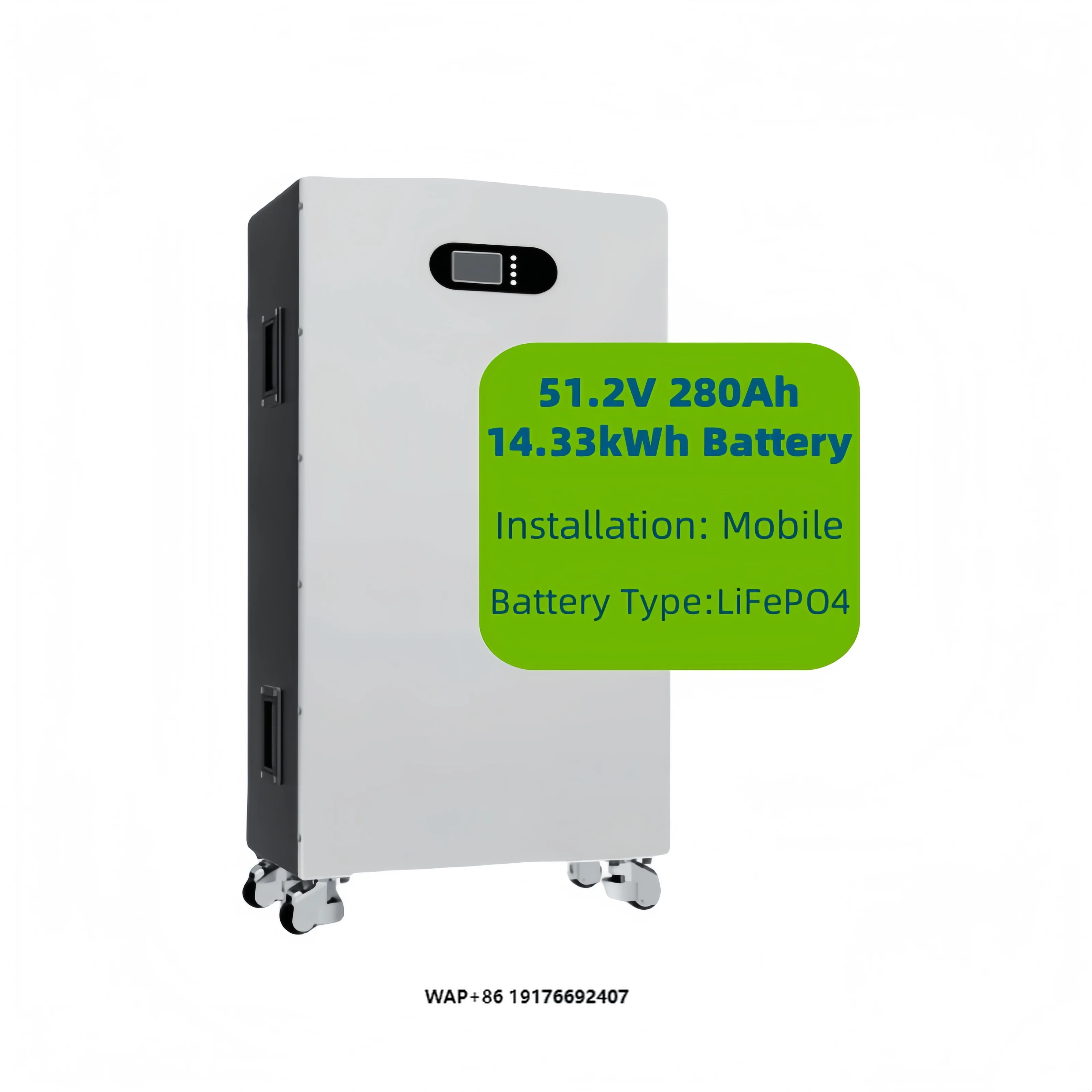 

Lifepo4 Battery 3.2v Solar Energy Storage Battery LiFePO4 51.2V 280Ah 15kWh Low Voltage