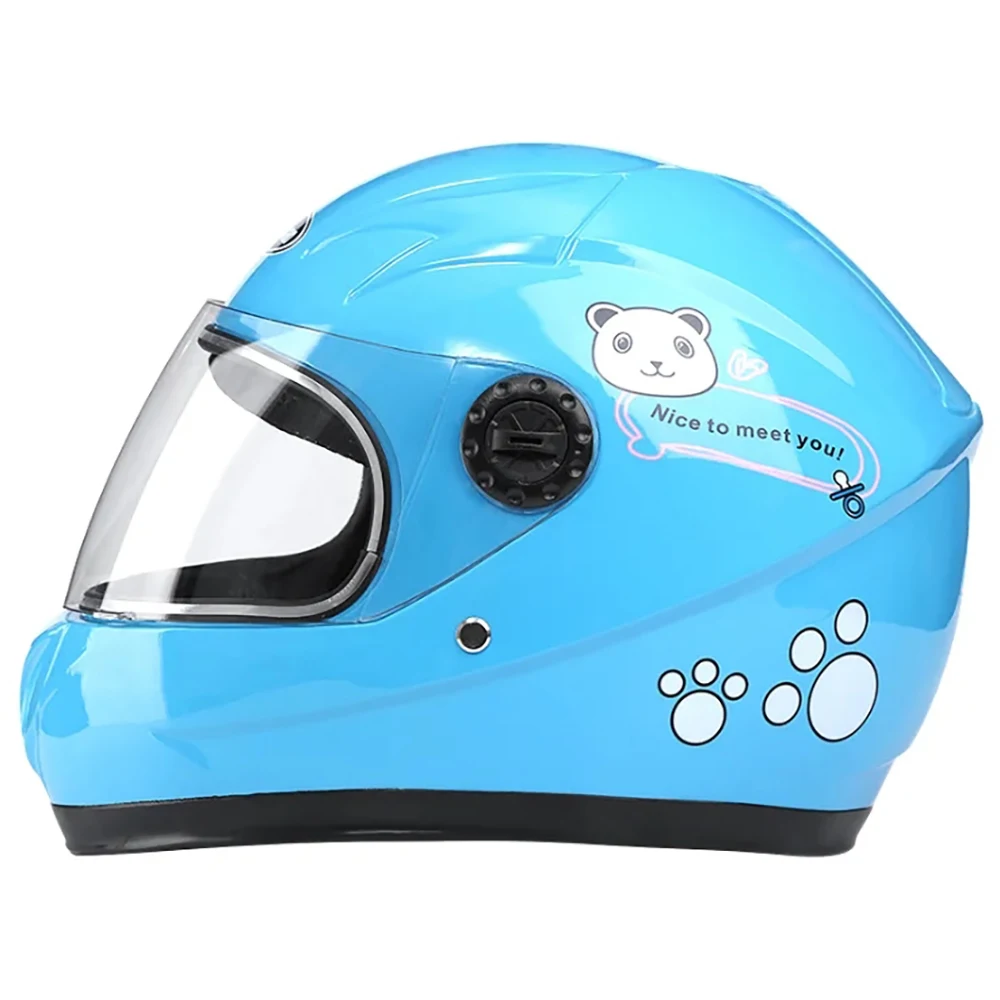 Baby Helmets Model 525 Safe Full Face Children Motorcycle Bicycle Muffler Cartoon Helmet For Kids Bike Kids