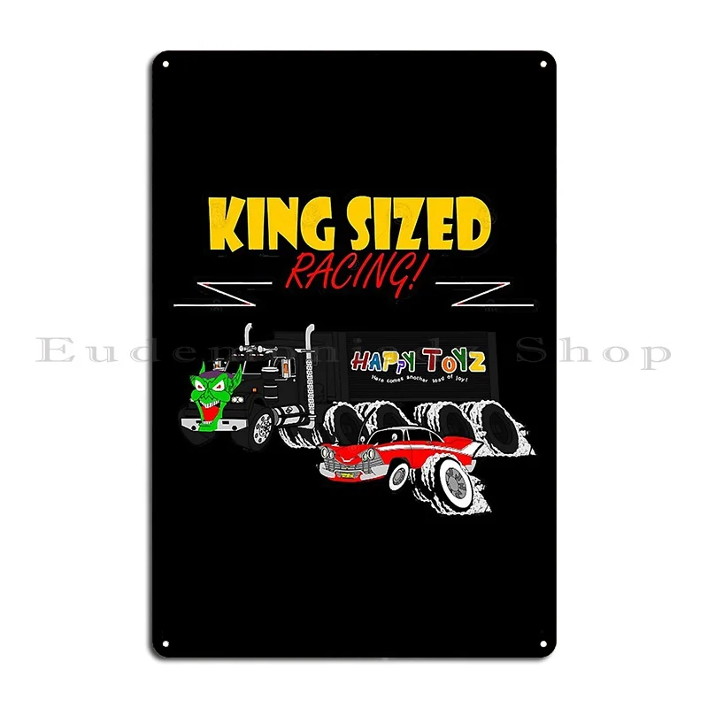 Stephen King Sized Racing Metal Plaque Poster Decoration Cinema Wall Decor Garage Printing Tin Sign Poster