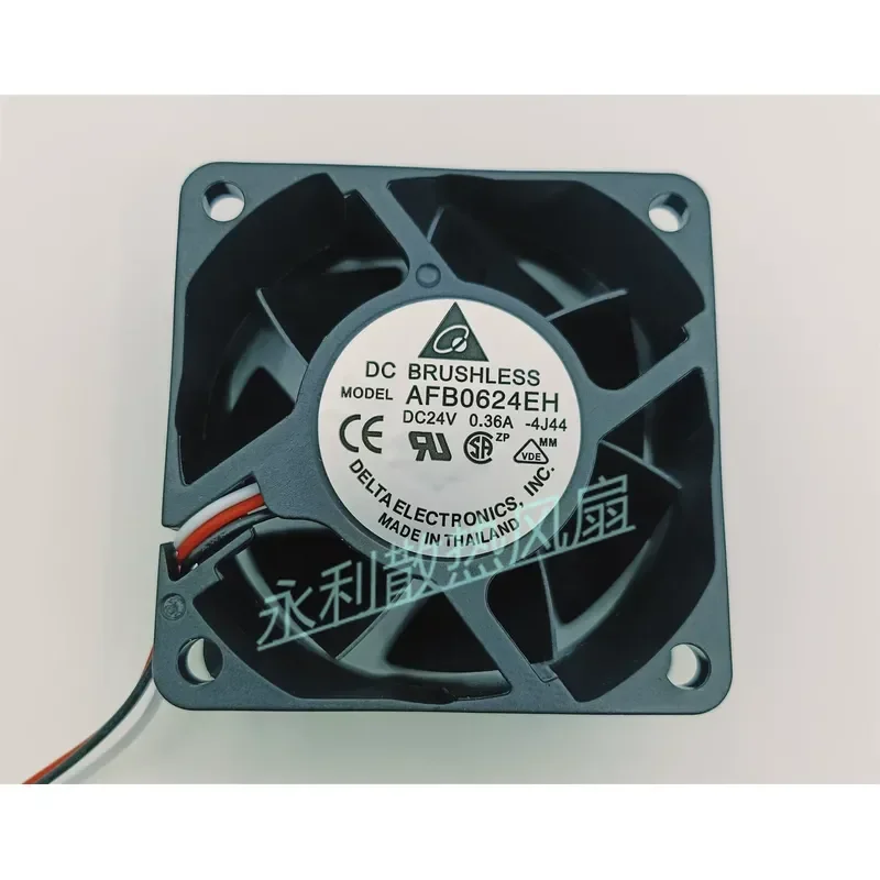 for Delta AFB0624EH SH HH VH H 6cm 24V 6025 Variable Frequency Cooling Fan Silent