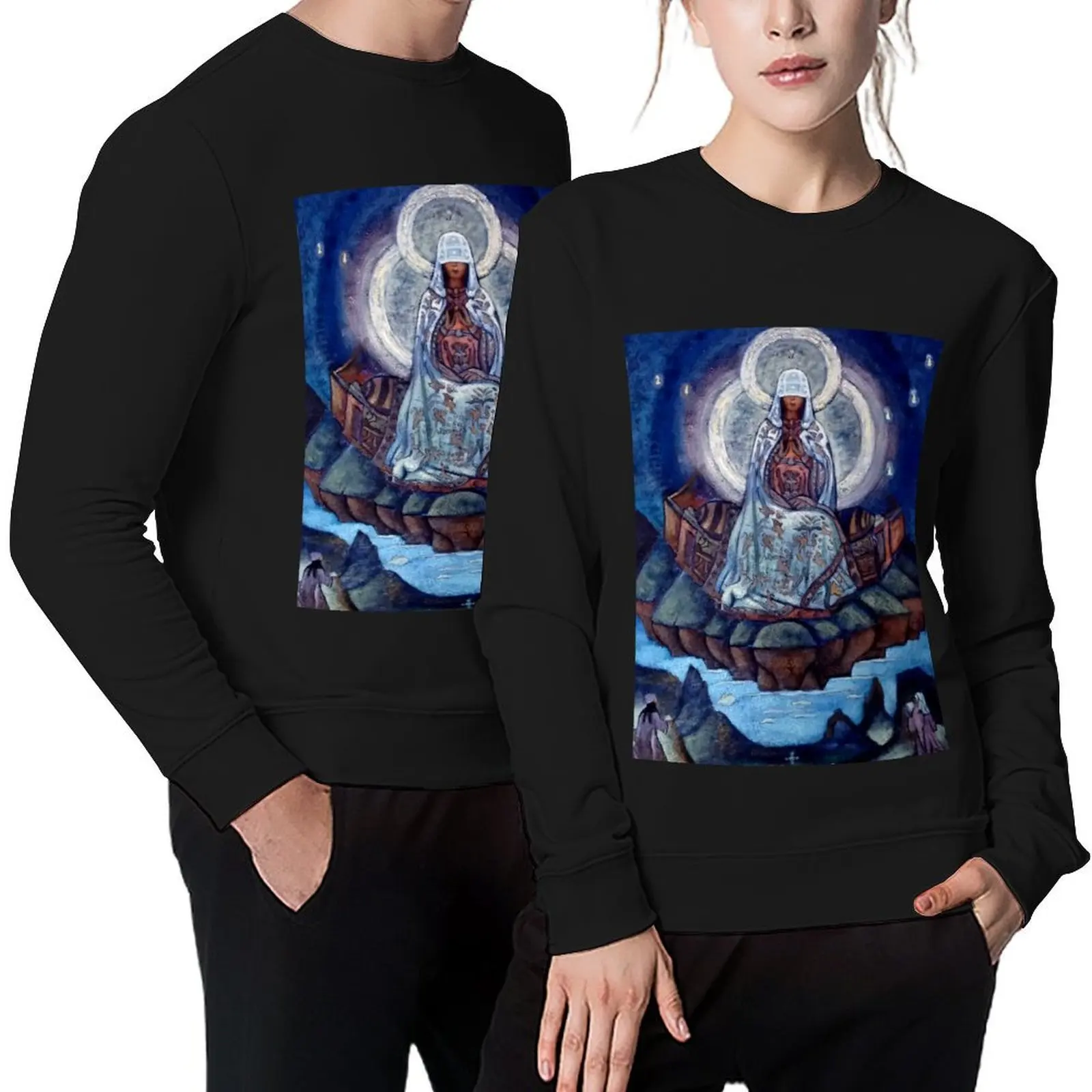 

“Mother of the World” by Nicholas Roerich Pullover tracksuit men's sweat-shirt men wear winter clothes new in sweatshirts