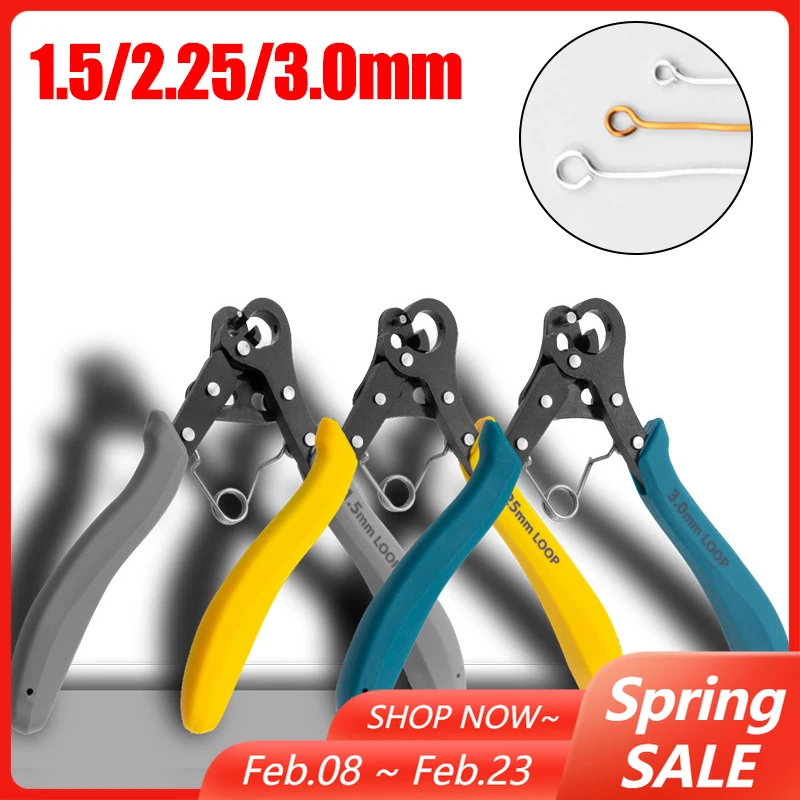 

1,5/2,25/3 мм плоскогубцы для намотки проволоки, гибка, ремонт, инструмент для изготовления ювелирных изделий, плоскогубцы с круглым носом, инструмент для обмотки проволоки «сделай сам»