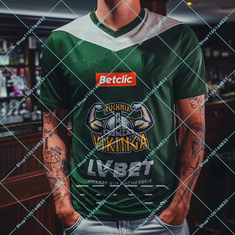 26_25 أحدث البولندية سوبر كرة القدم للرجال جيرسي بولندا التجفيف السريع سيلاتسك وفروكلافا لكرة القدم الأولاد مباراة التدريب الجديدة الفانيلة الخاصة