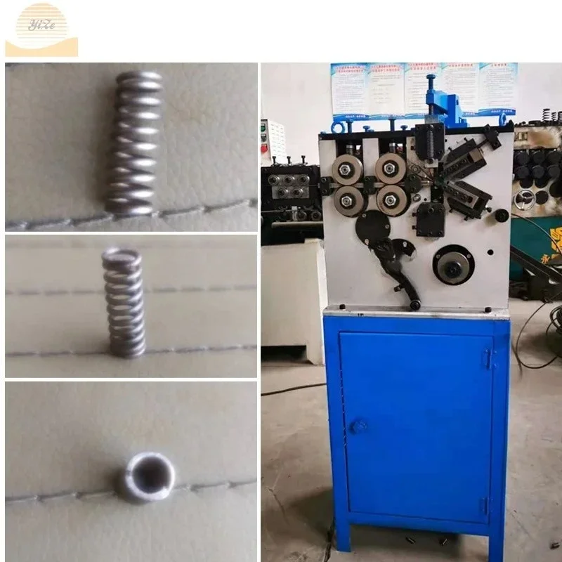 Mechanical Spring Reel Manufacturing Machine Compression Spring Pitch Free Long Spring Manufacturing Machine