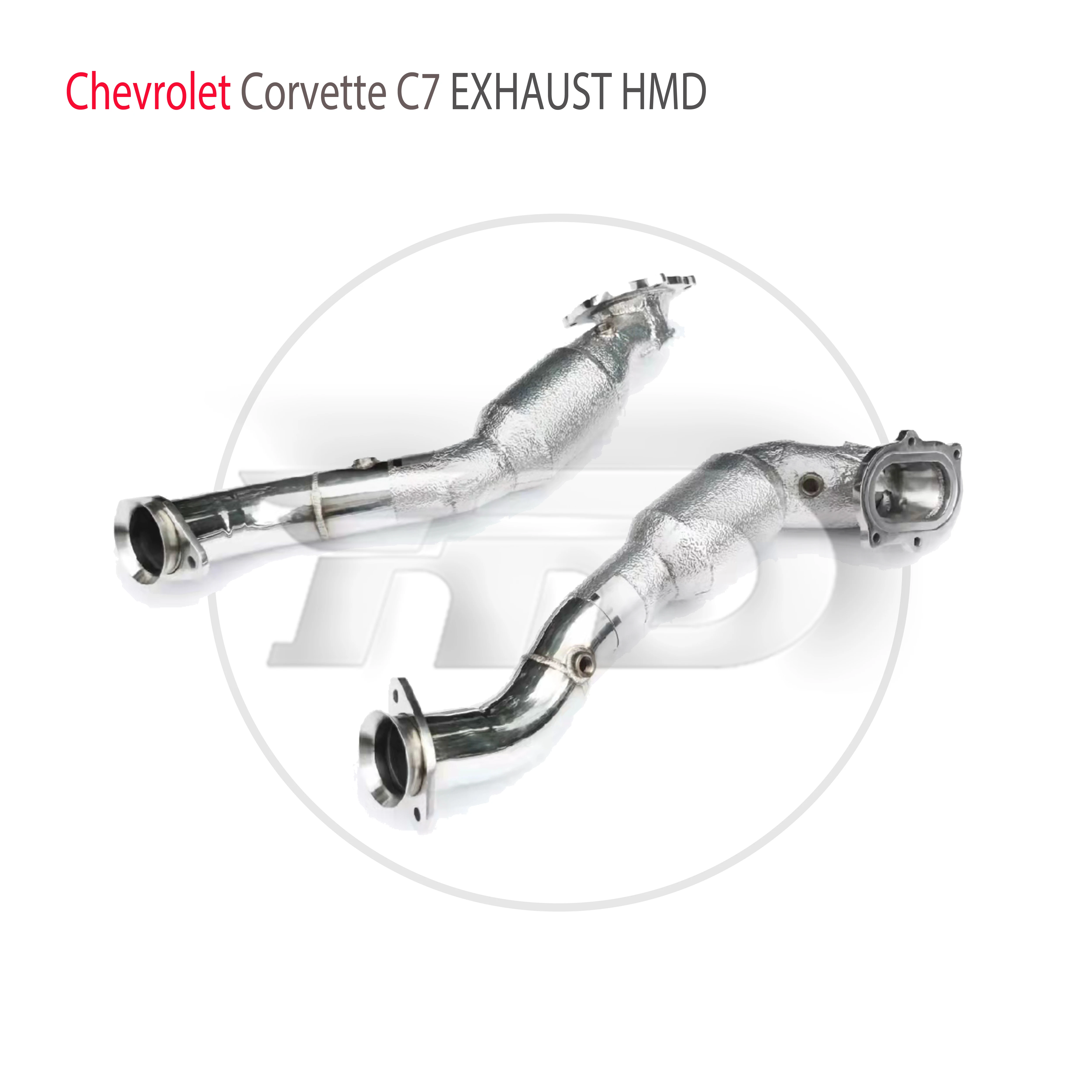 HMD Exhaust Downpipe For Chevrolet Corvette C7 with Heat shield Performance Exhaust System