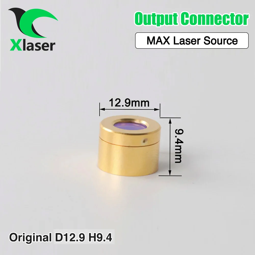 XLaser MAX Output Protective Connector Lens Group with Lens Protective Cap for MAX Raycus QBH Fiber Cutting Machine Laser Source