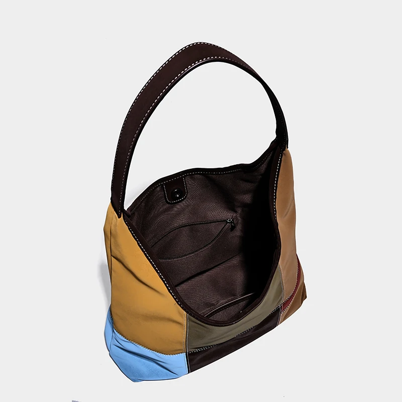 حقائب هوبوس بتصميم من جلد الغزال الصناعي للنساء، حقائب يد ومحافظ فاخرة بتصميم جديد لعام 2026، حقيبة كتف كبيرة الحجم بألوان متعددة جودة عالية ًالشحن مجانا وصول الشحن السريع #5