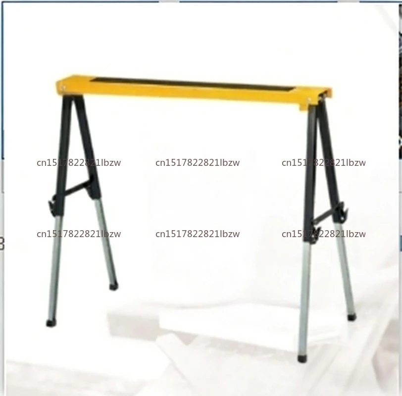 Foldable retractable height, lifting saw iron bracket, work table