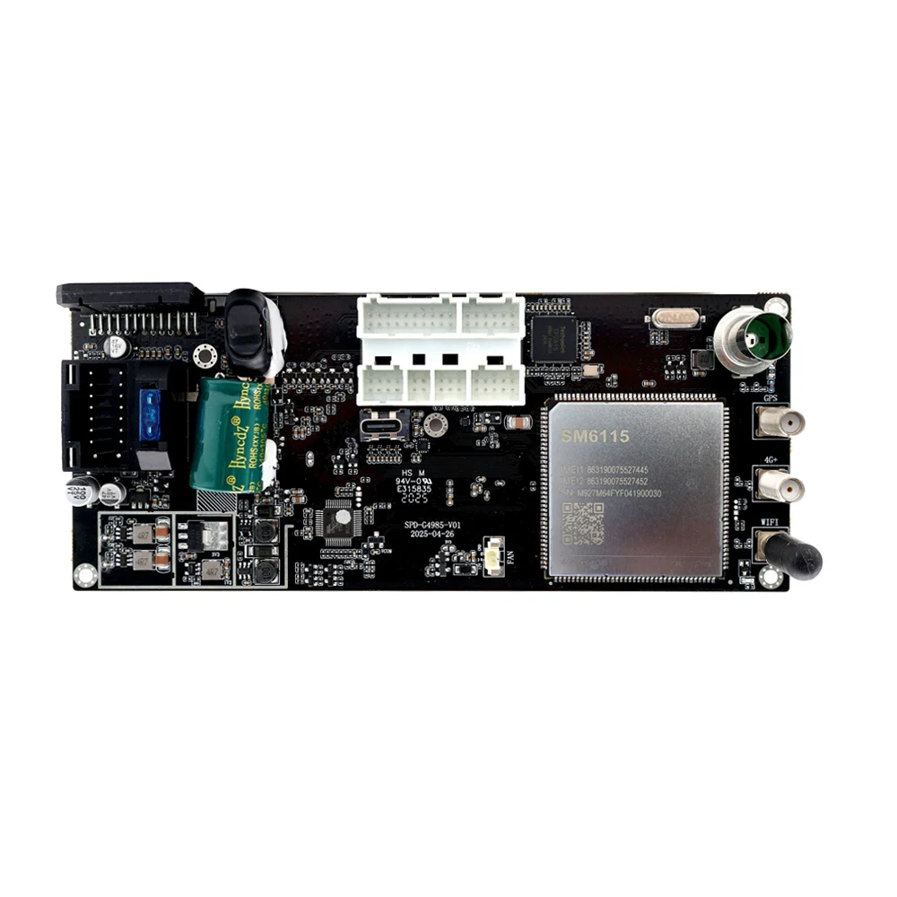 G4985 Qualcomm SM6115 8-ядерный Android14.0 автомобильный DVD-плеер навигационная материнская плата с TDA7851 BD37033 4G мультимедийное воспроизведение