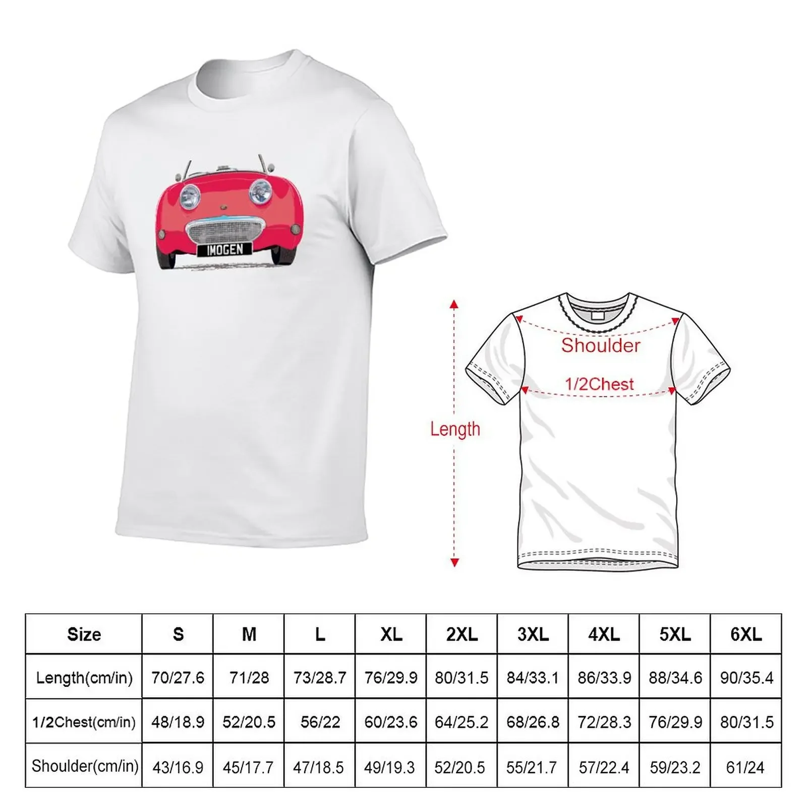 Cherry Red Bug-eye/Frog-eye – the first little 'Healey' with a big smile, for Imogen! T-Shirt