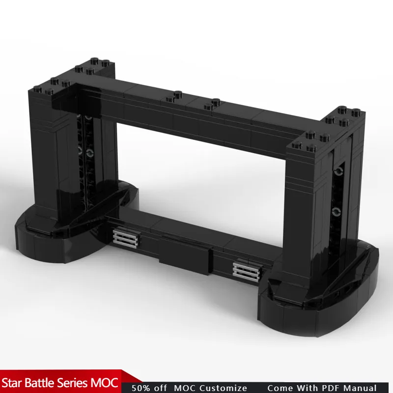266 Stück Space War 75394 Star Destroyer Ausstellungsstand MOC Anpassen des modularen Bausteins Beliebtes Design DIY Urlaub Spielzeug Geschenke