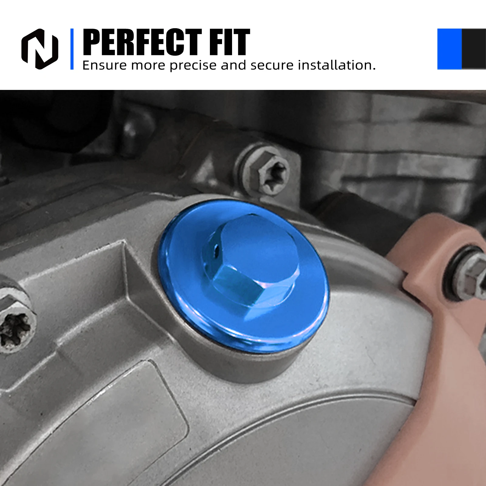 

NICECNC For Husqvarna TE 300 TE 250 FE 250 FE 350 FE 450 501 TX 300 TC 125 FC 250 2014-2023 Motorcycle Engine Oil Filler Plug